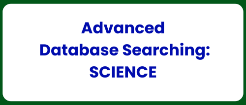 Science: Advanced Database Searching