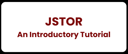 JSTOR Tutorial