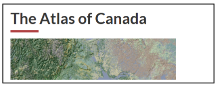 The Atlas of Canada