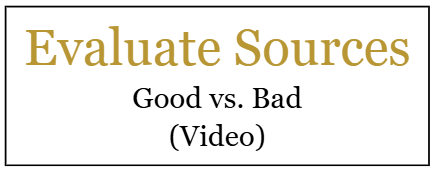 How to Evaluate Sources (Video)
