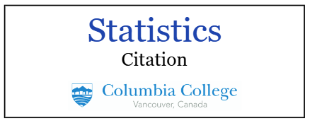 How to Cite Statistics