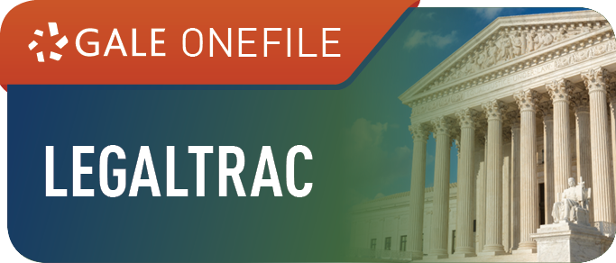 Gale OneFile: LegalTrac Icon