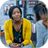 woman listening thoughtfully to someone