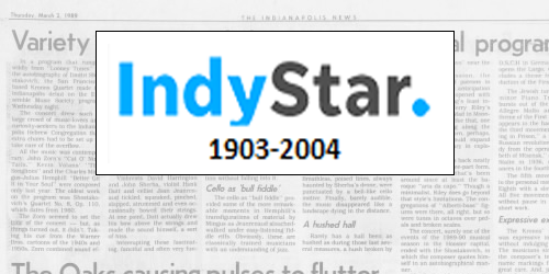 Indianapolis Star (1903-2004)