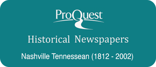 Historical Nashville Tennessean (1812 - 2009)