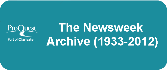 Newsweek Magazine Archive, 1933-2012 Icon