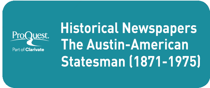 ProQuest Historical Newspapers: The Austin American-Statesman (1871-1980) Icon